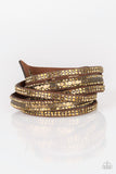 Paparazzi Jewelry Rock Star Attitude - Brass Bracelet - Pure Elegance by Kym