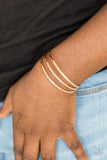 Paparazzi Jewelry Eastern Empire - Gold Bracelet - Pure Elegance by Kym