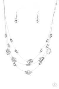 Paparazzi Accessories Top ZEN Silver Necklace - Pure Elegance by Kym