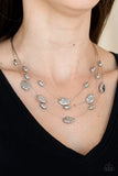 Paparazzi Accessories Top ZEN Silver Necklace - Pure Elegance by Kym