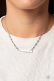 Paparazzi Jewelry Send Me An Angel - Silver Necklace - Pure Elegance by Kym