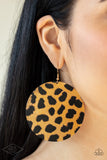 Paparazzi Accessories Doing GRR-eat Brown Earring - Pure Elegance by Kym