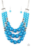 Paparazzi Jewelry Forbidden Fruit - Blue Necklace - Pure Elegance by Kym