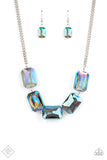 Paparazzi Accessories Heard It On The HEIR-Waves Blue Necklace - Pure Elegance by Kym