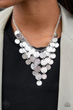 Paparazzi Accessories Spotlight Ready Silver Necklace - Pure Elegance by Kym