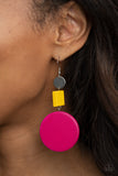 Paparazzi Jewelry Modern Materials - Multi Earring - Pure Elegance by Kym