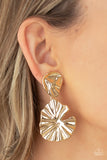 Paparazzi Jewelry Empress Of The Amazon - Gold Earrings - Pure Elegance by Kym