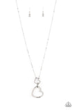 Paparazzi Jewelry Grandma Glow - White Necklace - Pure Elegance by Kym