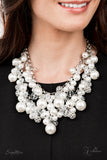 Paparazzi Jewelry Zi Collection 2021 The Janie Silver Necklace - Pure Elegance by Kym