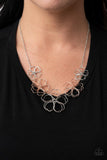 Paparazzi Jewelry Time to GROW - Silver Necklace - Pure Elegance by Kym