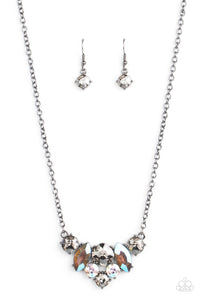 Paparazzi Jewelry Lavishly Loaded - Black Necklace - Pure Elegance by Kym