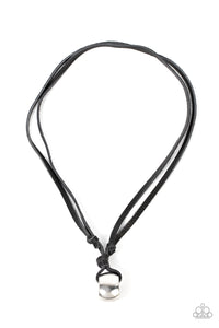 Paparazzi Jewelry Winslow Wrangler - Men's Black Necklace - Pure Elegance by Kym