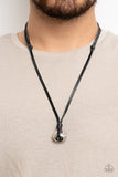 Paparazzi Jewelry Winslow Wrangler - Men's Black Necklace - Pure Elegance by Kym