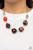 Paparazzi Jewelry Eco Extravaganza - Red Necklace - Pure Elegance by Kym