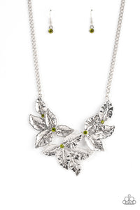 Paparazzi Jewelry Holly Heiress - Green Necklace - Pure Elegance by Kym