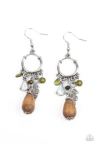 Paparazzi Jewelry Bountiful Blessings - Green Earrings - Pure Elegance by Kym