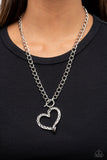 Paparazzi Jewelry Reimagined Romance - Silver Necklace - Pure Elegance by Kym