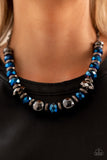 Paparazzi Jewelry Interstellar Influencer - Blue Necklace LOP May 2022 - Pure Elegance by Kym