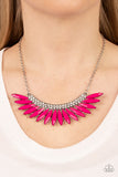 Paparazzi Jewelry Flauntable Flamboyance - Pink Necklace - Pure Elegance by Kym