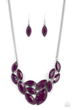 Paparazzi Jewelry Glitzy Goddess - Purple Necklace - Pure Elegance by Kym