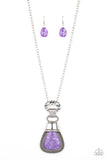 Paparazzi Jewelry Rodeo Royale - Purple Necklace - Pure Elegance by Kym