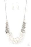 Paparazzi Jewelry Bonus Points - White Necklace - Pure Elegance by Kym