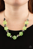 Paparazzi Jewelry Island Ice - Green Necklace - Pure Elegance by Kym