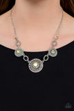 Paparazzi Jewelry Cosmic Cosmos - Yellow Necklace - Pure Elegance by Kym