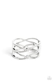 Paparazzi Jewelry Entrancing Etiquette - White Bracelet - Pure Elegance by Kym