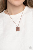 Paparazzi Jewelry Mama MVP - Copper Necklace - Pure Elegance by Kym