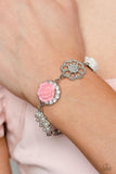 Paparazzi Jewelry Tea Party Theme - Pink Bracelet - Pure Elegance by Kym