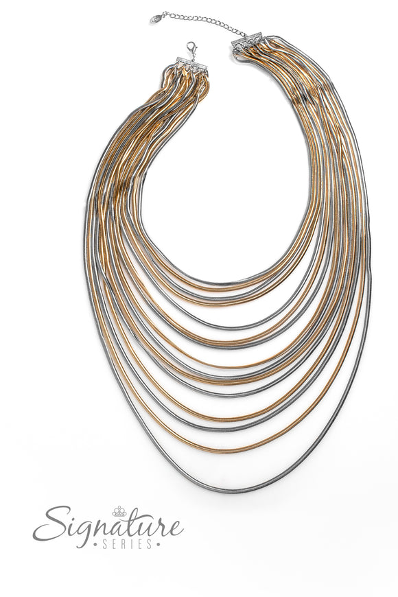 Paparazzi Jewelry The Linda -  2023 Signature Zi Collection Necklace - Pure Elegance by Kym