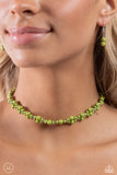 Paparazzi Jewelry Dreamy Duchess - Green Necklace - Pure Elegance by Kym