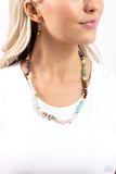 Paparazzi Jewelry Soothing Stones - Multi Necklace - Pure Elegance by Kym