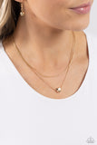 Paparazzi Jewelry Sweetheart Series - Gold Necklace - Pure Elegance by Kym