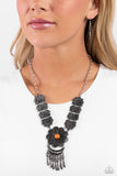 Paparazzi Jewelry A La ROGUE - Orange Necklace - Pure Elegance by Kym