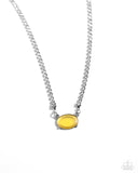 Paparazzi Jewelry Dynamic Delicacy - Yellow Necklace - Pure Elegance by Kym