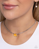 Paparazzi Jewelry Dynamic Delicacy - Yellow Necklace - Pure Elegance by Kym