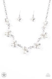 Paparazzi Jewelry Blockbuster Toast To Perfection - Silver Necklace - Pure Elegance by Kym