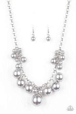 Paparazzi Jewelry Broadway Belle - Silver Necklace - Pure Elegance by Kym