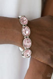 Paparazzi Jewelry DIVA In Disguise - Pink Bracelet - Black Diamond Life of the Party Exclusive - Pure Elegance by Kym