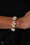 Paparazzi Jewelry I Do - White Bracelet - Pure Elegance by Kym