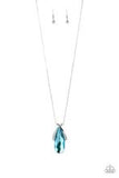 Paparazzi Accessories Paparazzi Stellar Sophistication - Blue Necklace - Pure Elegance by Kym