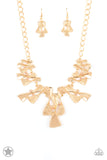 Paparazzi Jewelry Blockbuster The Sands of Time - Gold Necklace - Pure Elegance by Kym